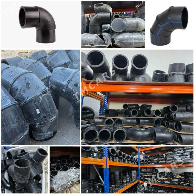 HDPE fittings/Фитинги ПНД/HDPE turba - Ашхабад - img 3