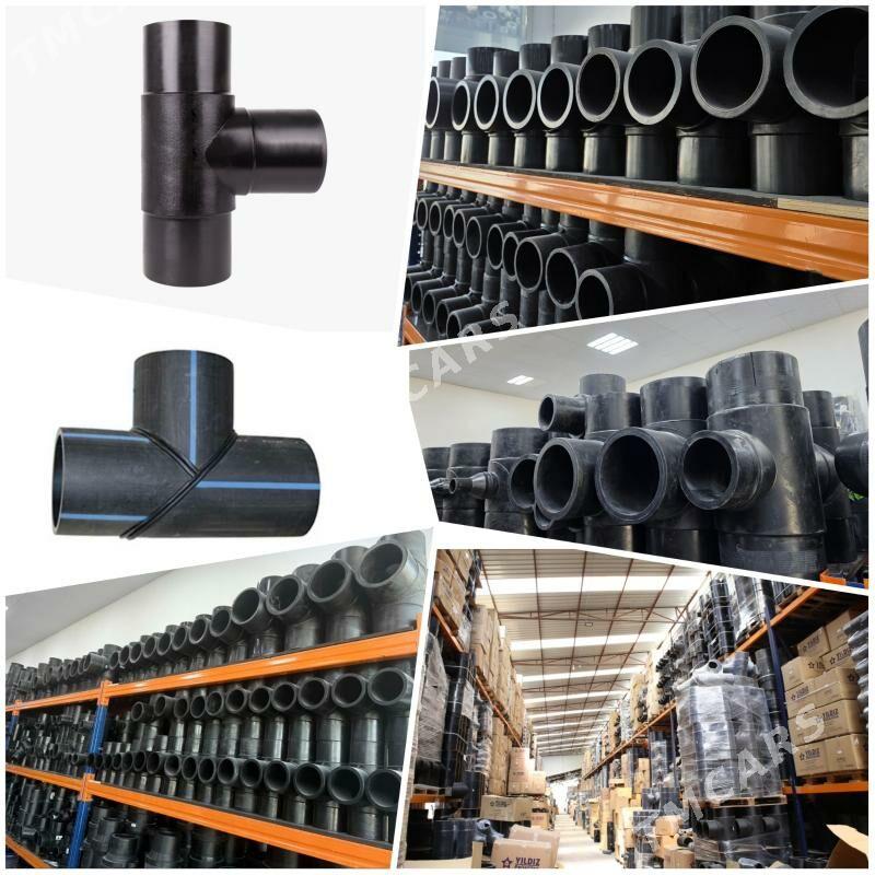 HDPE fittings/Фитинги ПНД/HDPE turba - Ашхабад - img 4