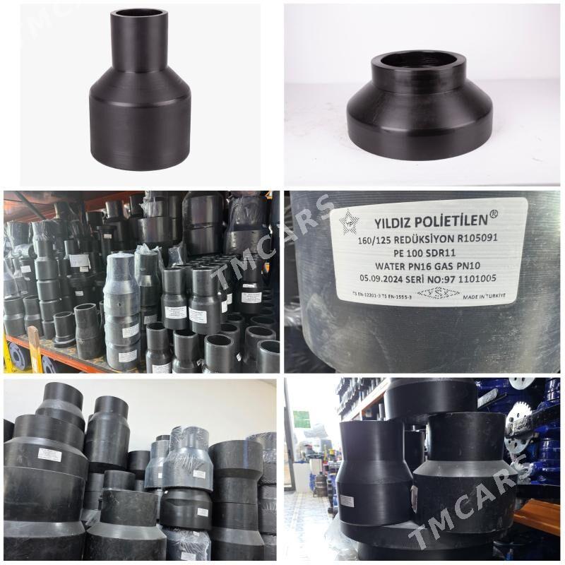 HDPE fittings/Фитинги ПНД/HDPE turba - Ашхабад - img 5