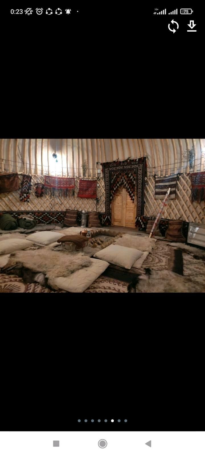 Ak gara öy bezegleri eşigi - Aşgabat - img 3