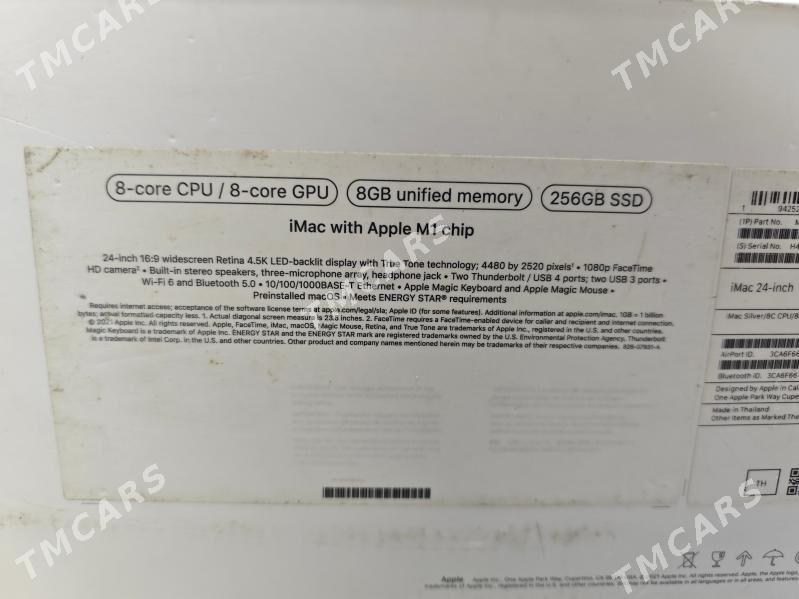 iMac M1 24 / 8GB / 256GB - Köşi - img 2