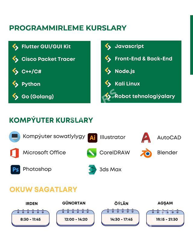 KITAP BILIM MERKEZI KURSLARY - Aşgabat - img 3