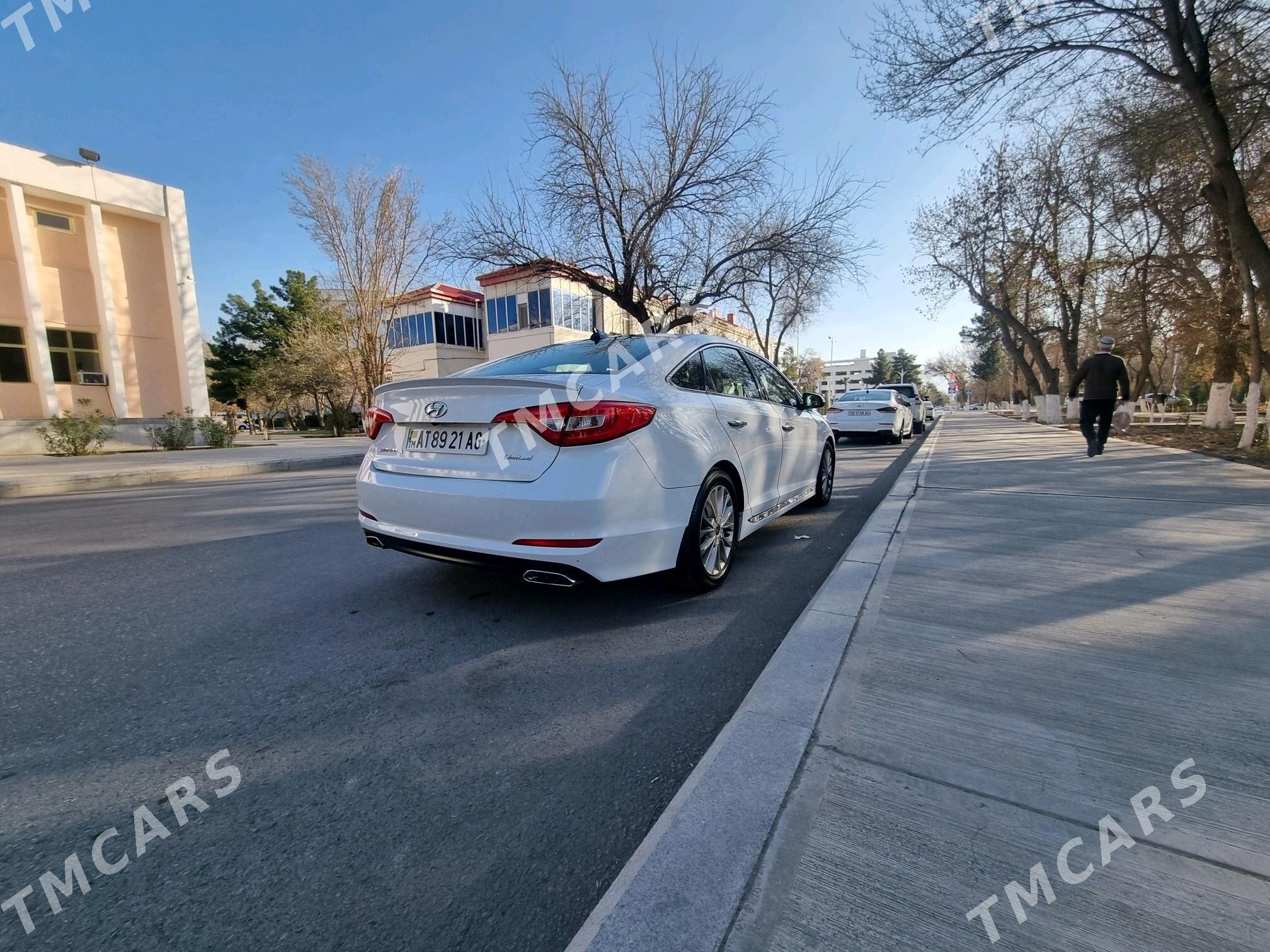 Hyundai Sonata 2016 - 255 000 TMT - Ашхабад - img 8