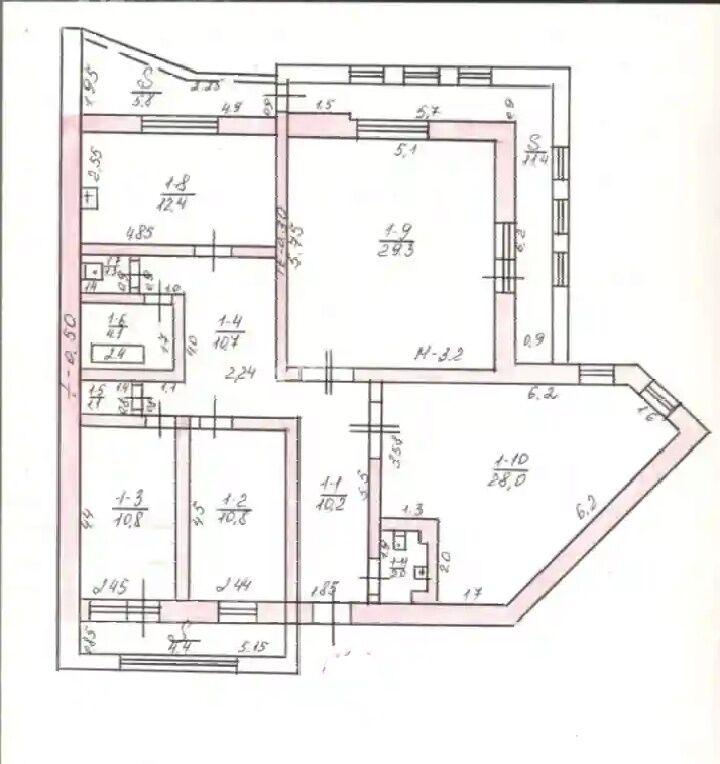 ️CENTR 4KOM. 135 KW️ - Aşgabat - img 2