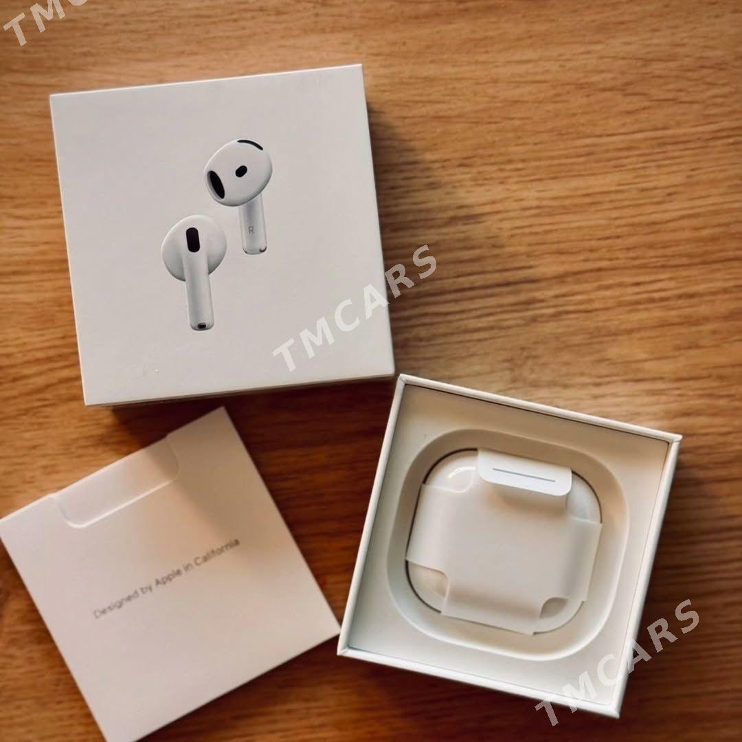 Nausnik Airpods4 apple наушник - Ашхабад - img 4