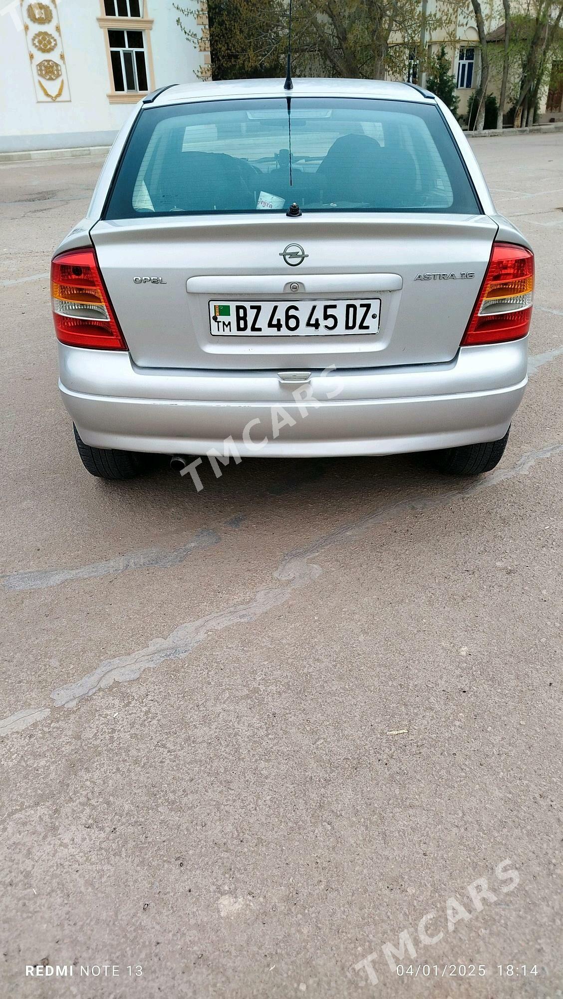 Opel Astra 1999 - 65 000 TMT - Шабатский этрап - img 4