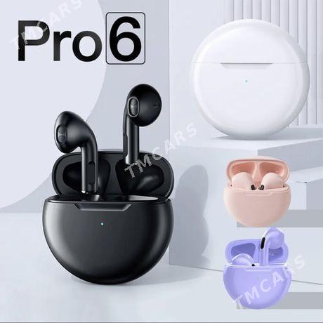 Nausnik pro6 наушники Airpods - Ашхабад - img 2