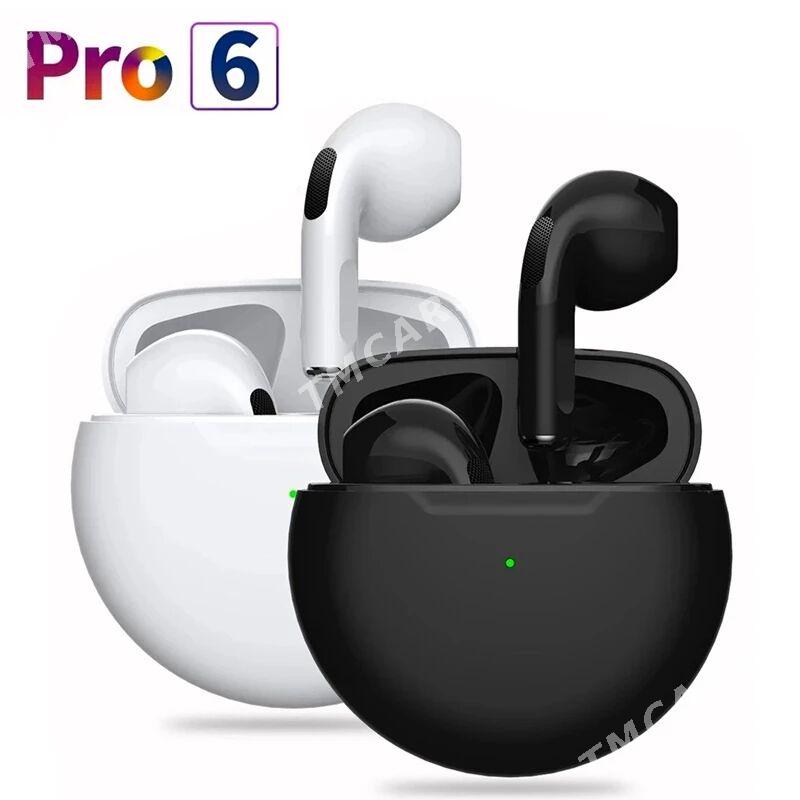 Nausnik pro6 наушники Airpods - Ашхабад - img 4