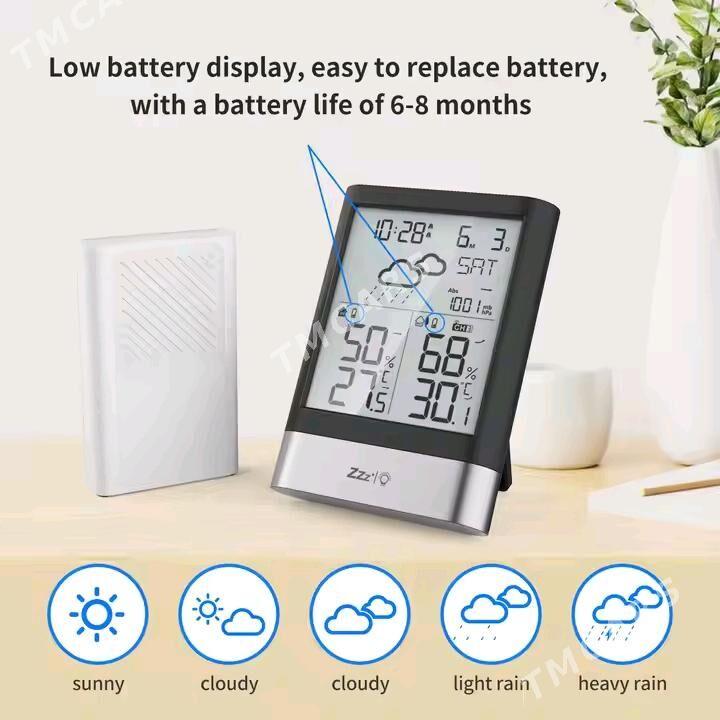 Xiaomi Wireless indoor Tempera - Ашхабад - img 6