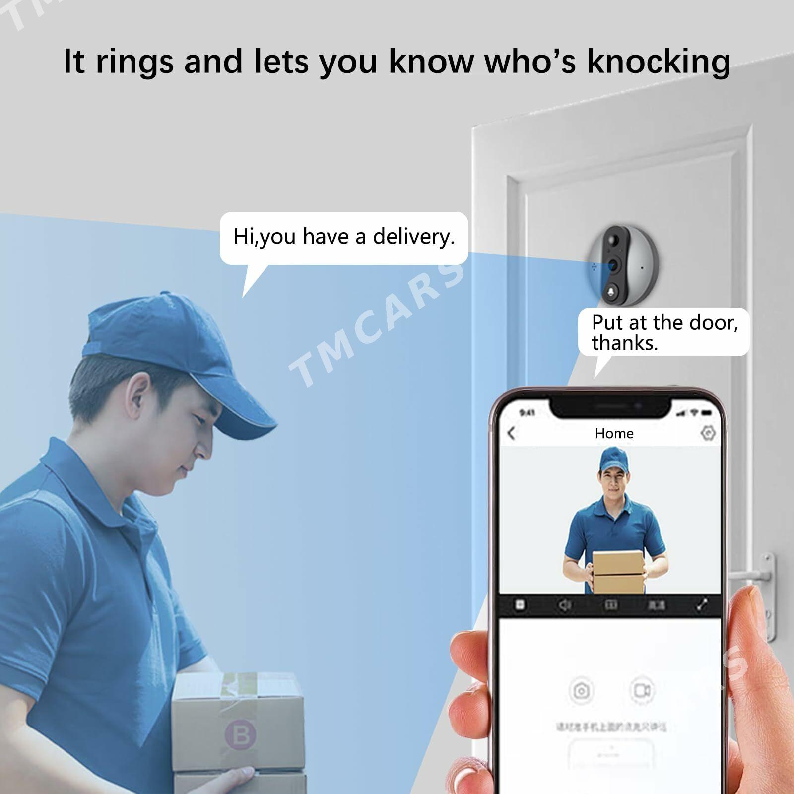 Wireless Video Doorbell - Ашхабад - img 5