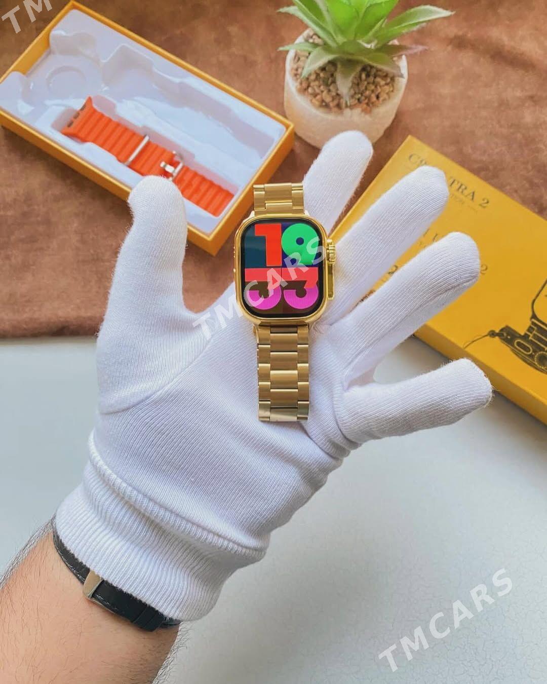 Smart watch Gold ultra edition - Ашхабад - img 3