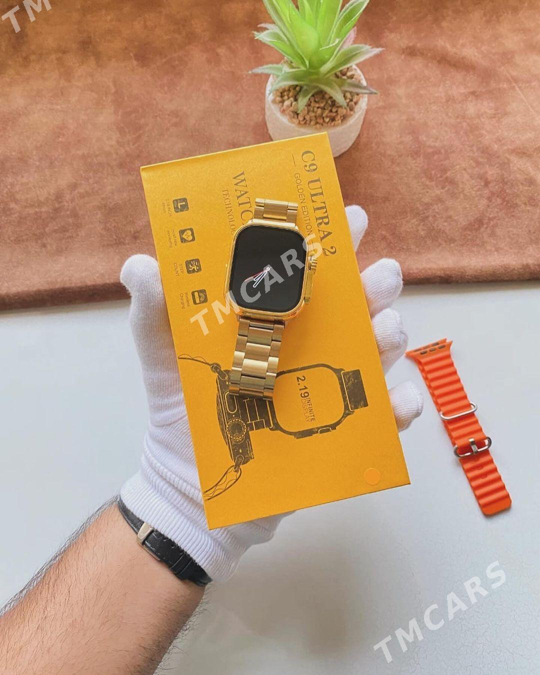 Smart watch Gold ultra edition - Ашхабад - img 4