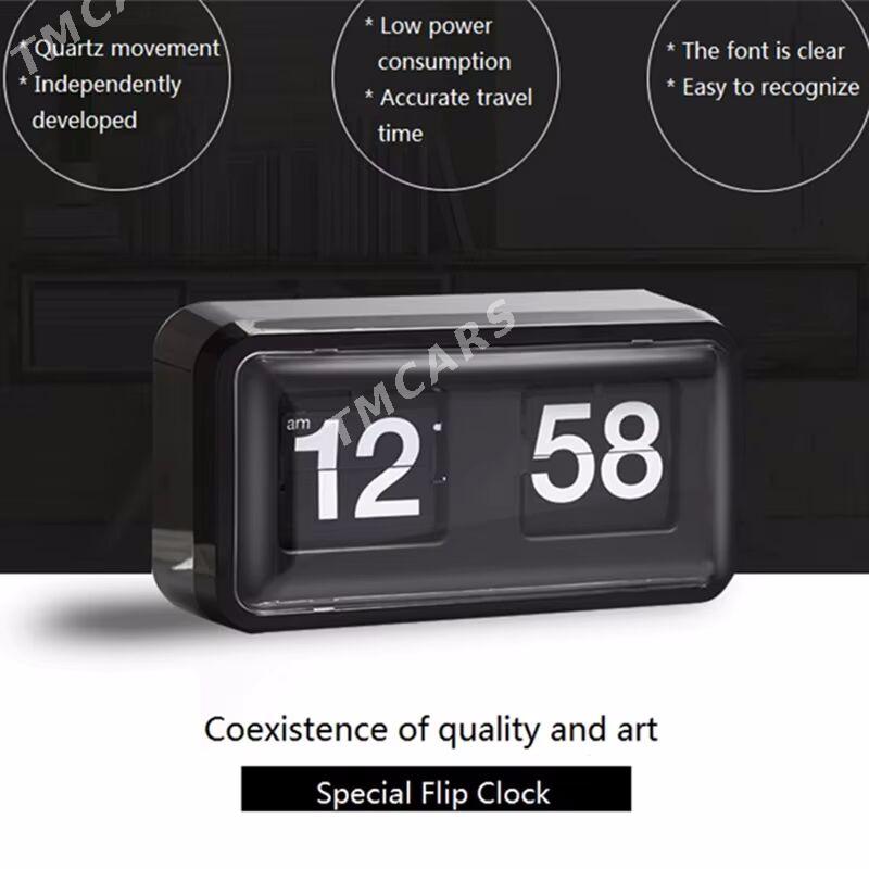 Transparent Cover Flip Clock - Aşgabat - img 3