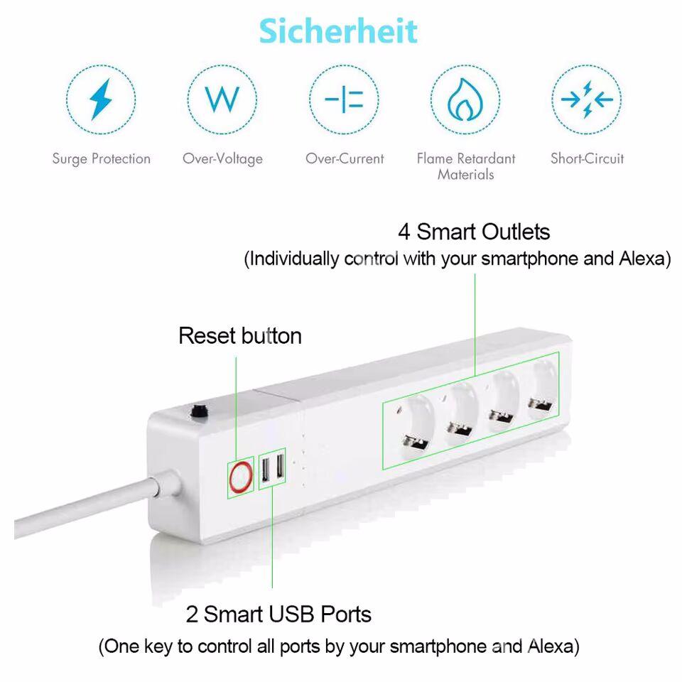 Xiaomi Smart Surge Protector - Ашхабад - img 2