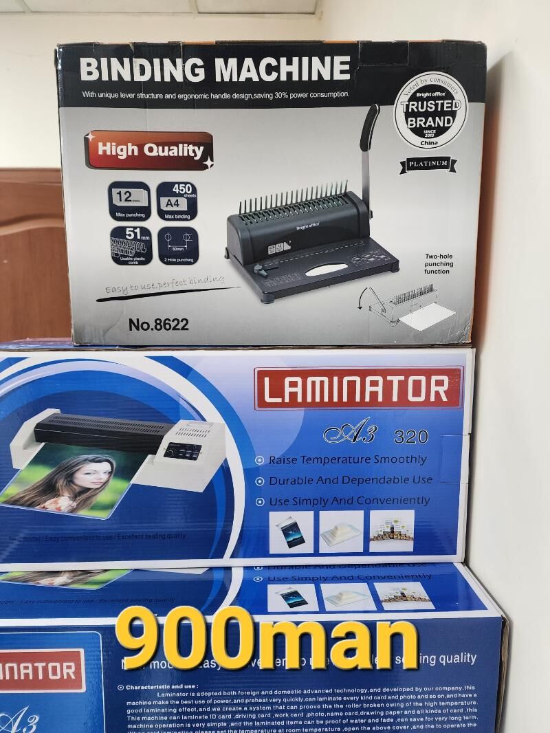LAMINATOR PAKET A3 ЛАМИНАТОР  - Aşgabat - img 8