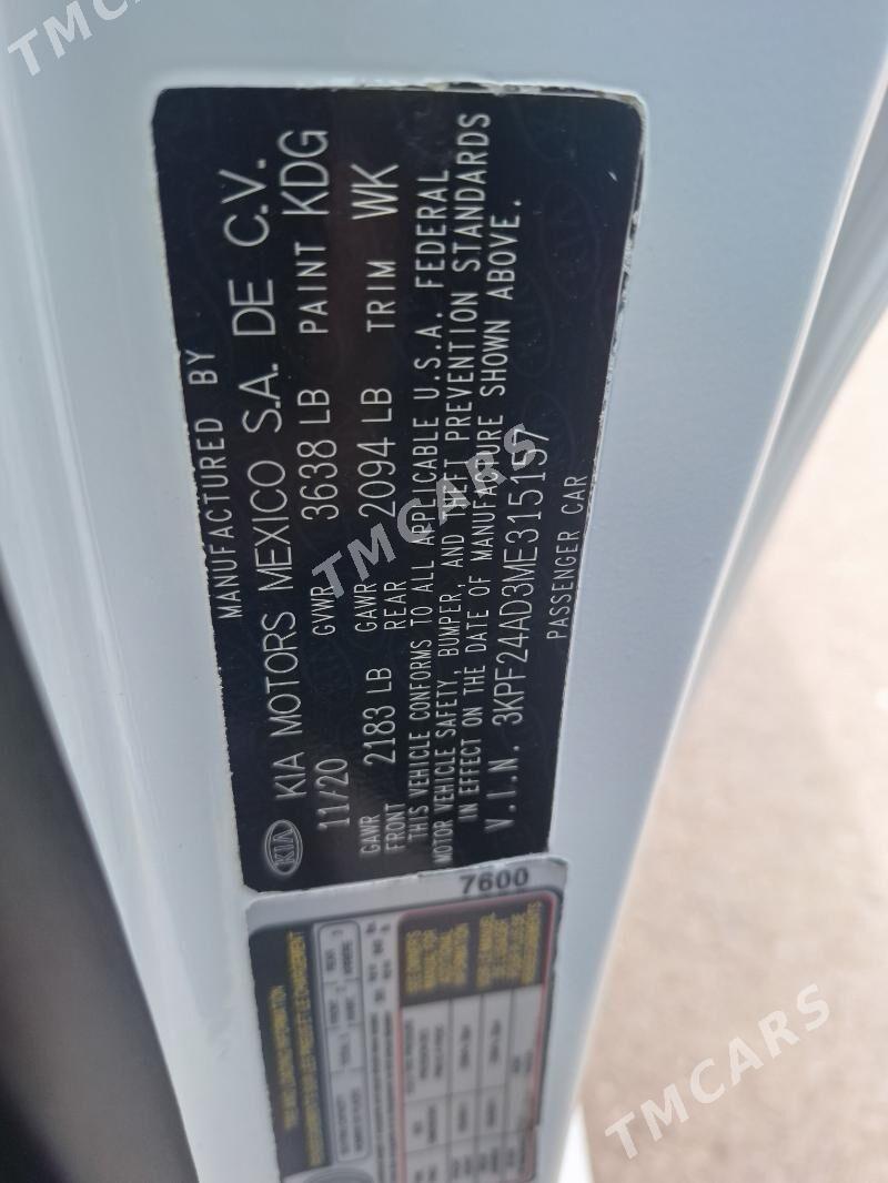 Kia Forte 2021 - 207 000 TMT - Ашхабад - img 2