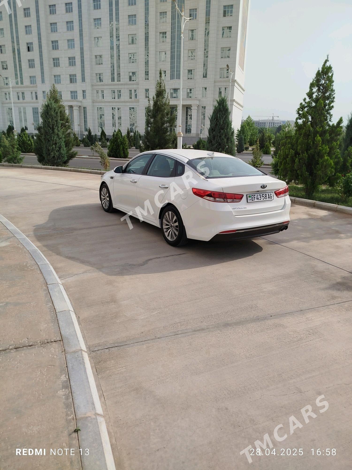 Kia Optima 2016 - 165 000 TMT - Ашхабад - img 4