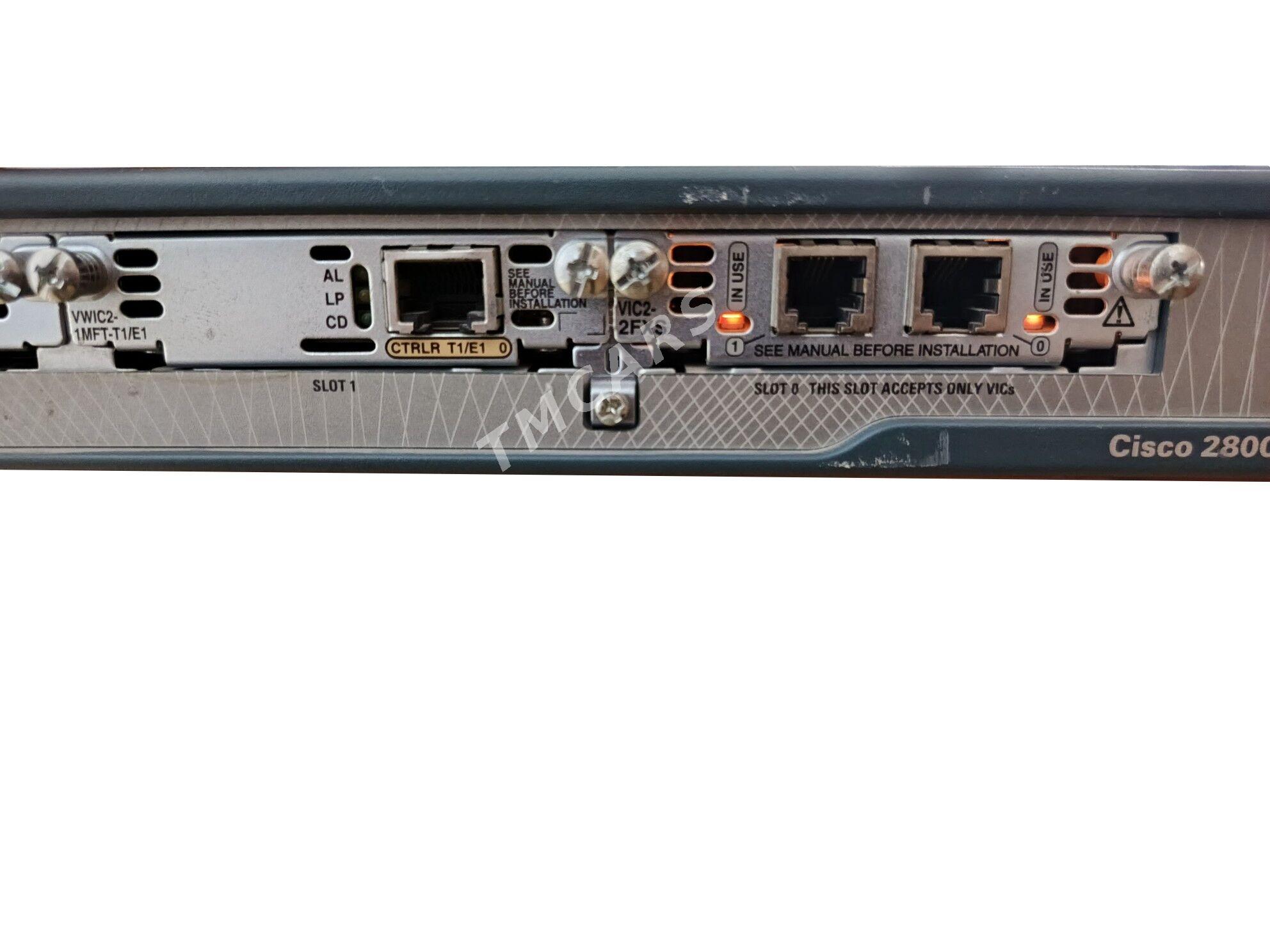Маршрутизатор Cisco ISR 2800 - Moskowskiý köç. (10 ýyl abadançylyk şaýoly) - img 3
