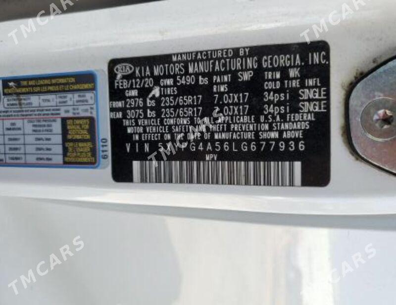 Kia Sorento 2020 - 285 000 TMT - Ашхабад - img 5
