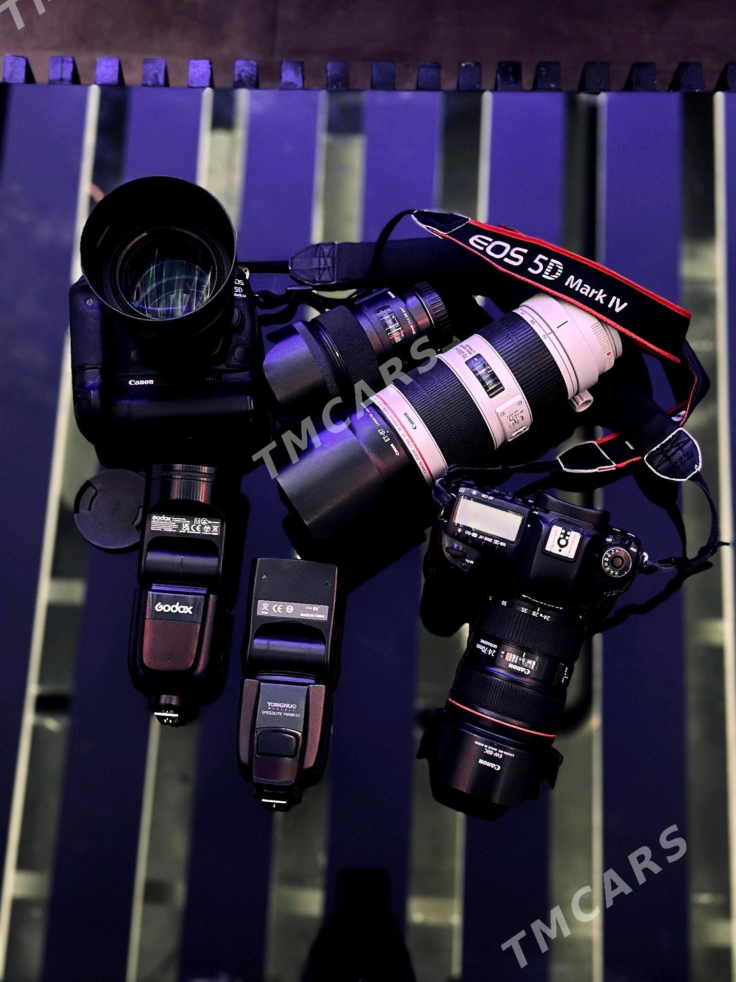 Canon Mark 4 + obyektiwlar - Aşgabat - img 8