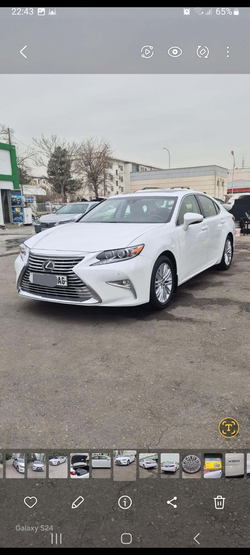 Lexus ES 350 2016 - 390 000 TMT - Чоганлы - img 3