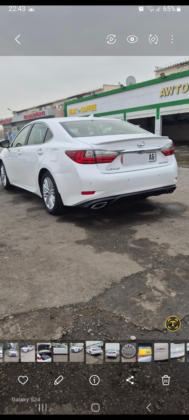 Lexus ES 350 2016 - 390 000 TMT - Чоганлы - img 4