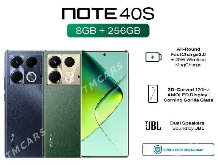 Kredit Infinix Note 40 S 8/256 - ул. Туркменбаши шаёлы (Ленина) - img 3