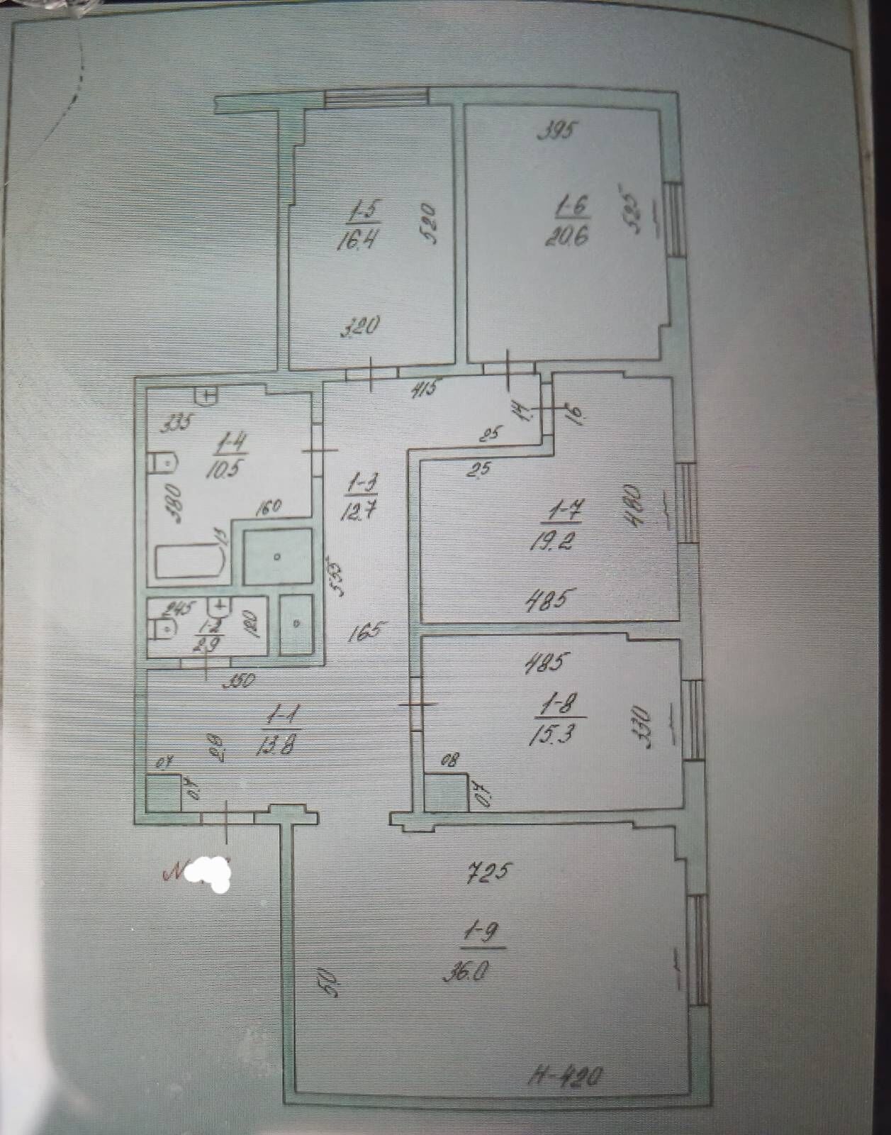 Elitka Nebitgaz 4 kom 5 etaj - Aşgabat - img 2
