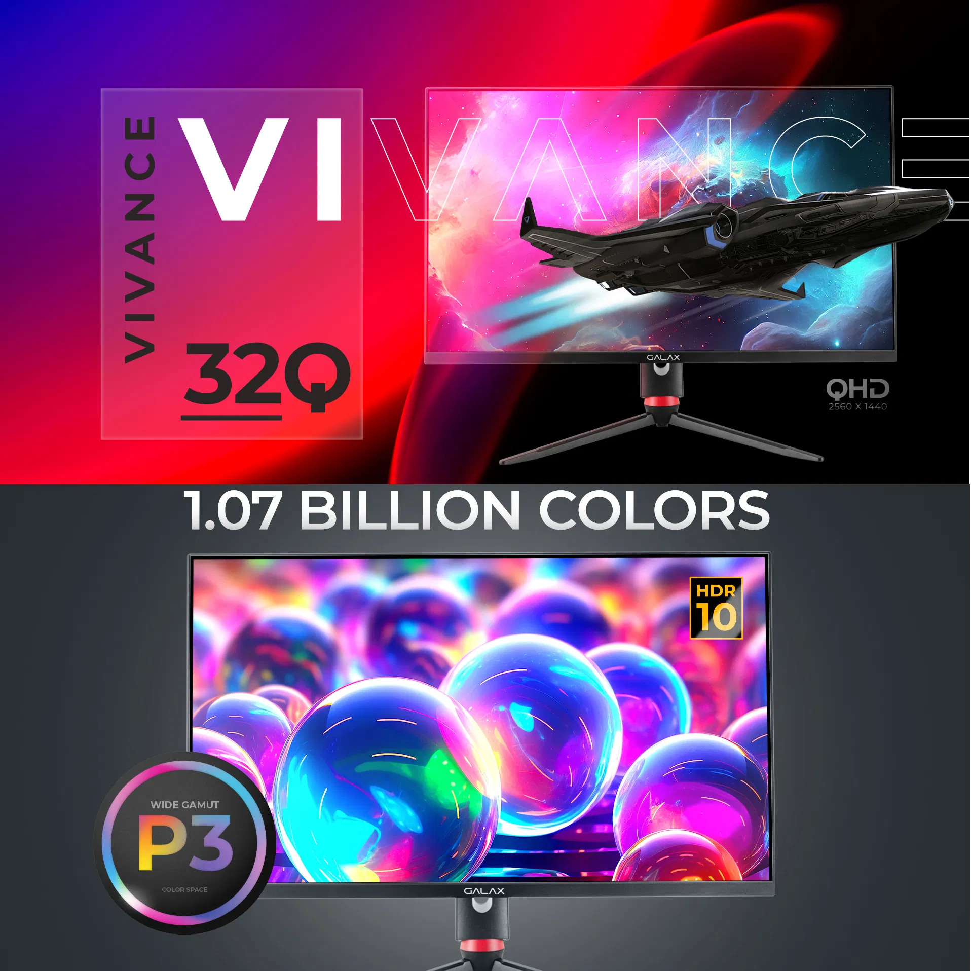 GALAX 32 2K GAMING MONITOR - Ашхабад - img 5
