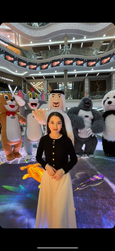 Show Gije Gundiz tans oynayan miskalar animator Animator аниматор клоун мишка Miska miska supriz show tans edyan Miskalar klounlar Mishka ak ayy Gorilla gorilla  - Ашхабад - img 2