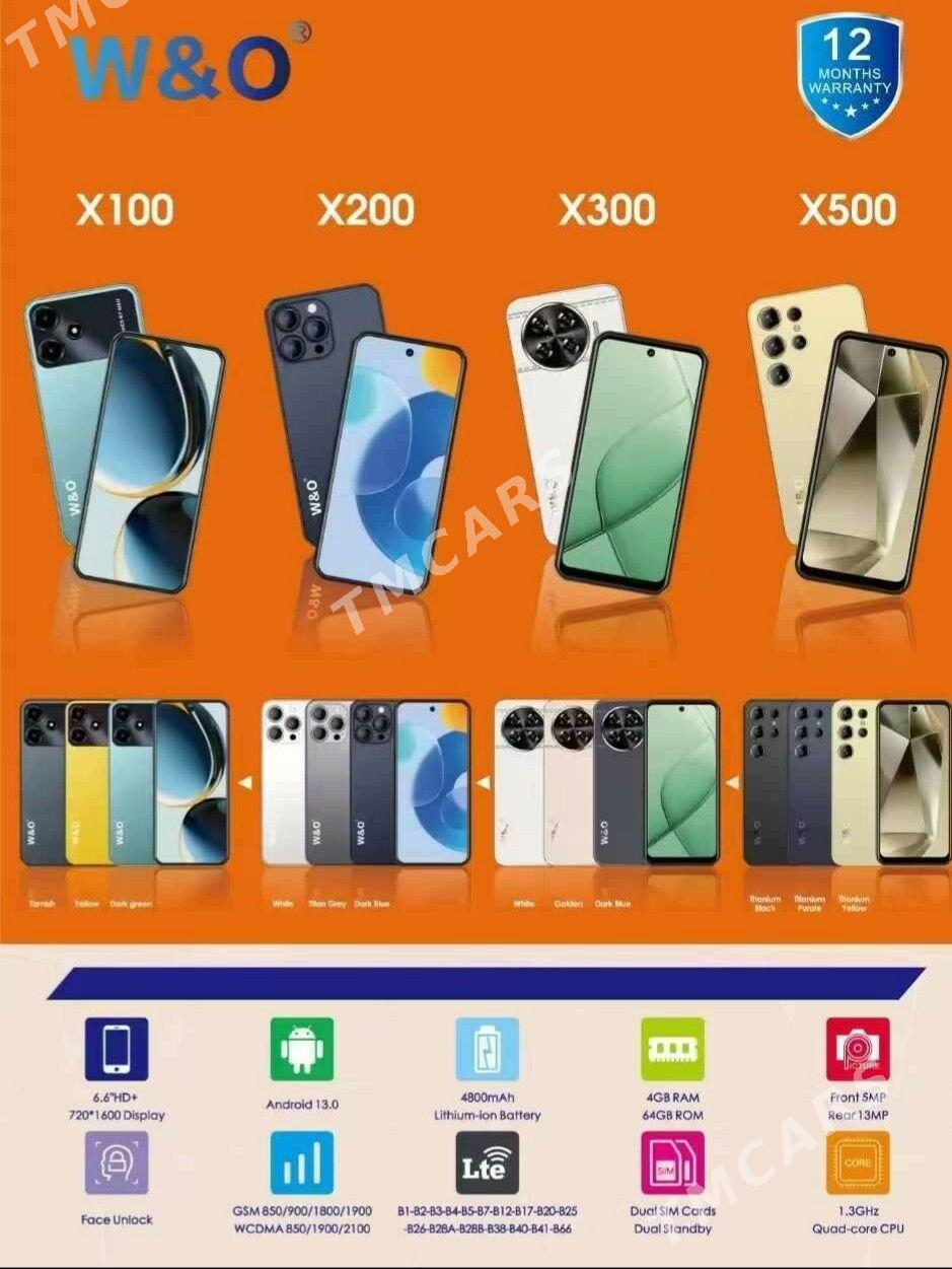 W&O EL TELEFON X500 MODELY - Ашхабад - img 5