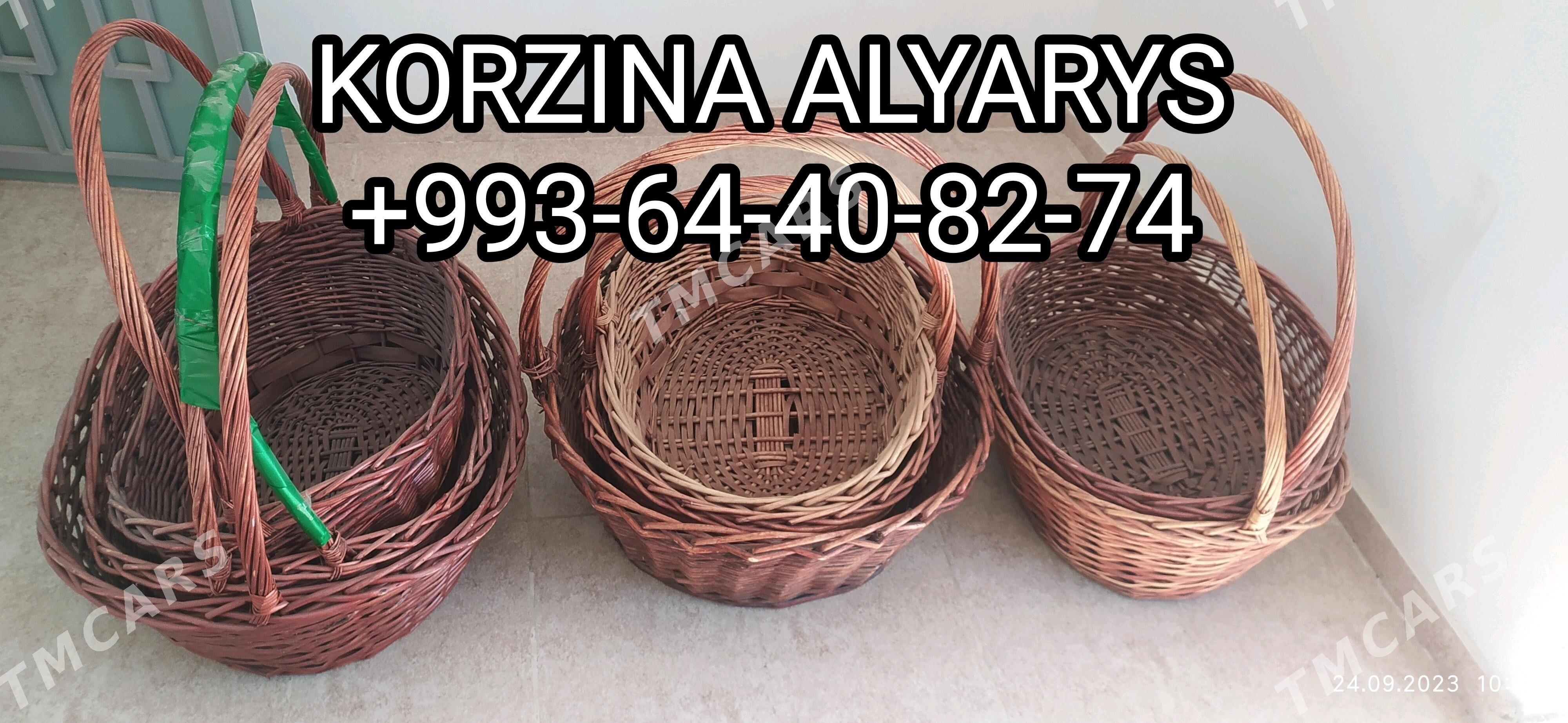 KORZINA SEWET SATYN ALYARYS - Aşgabat - img 2