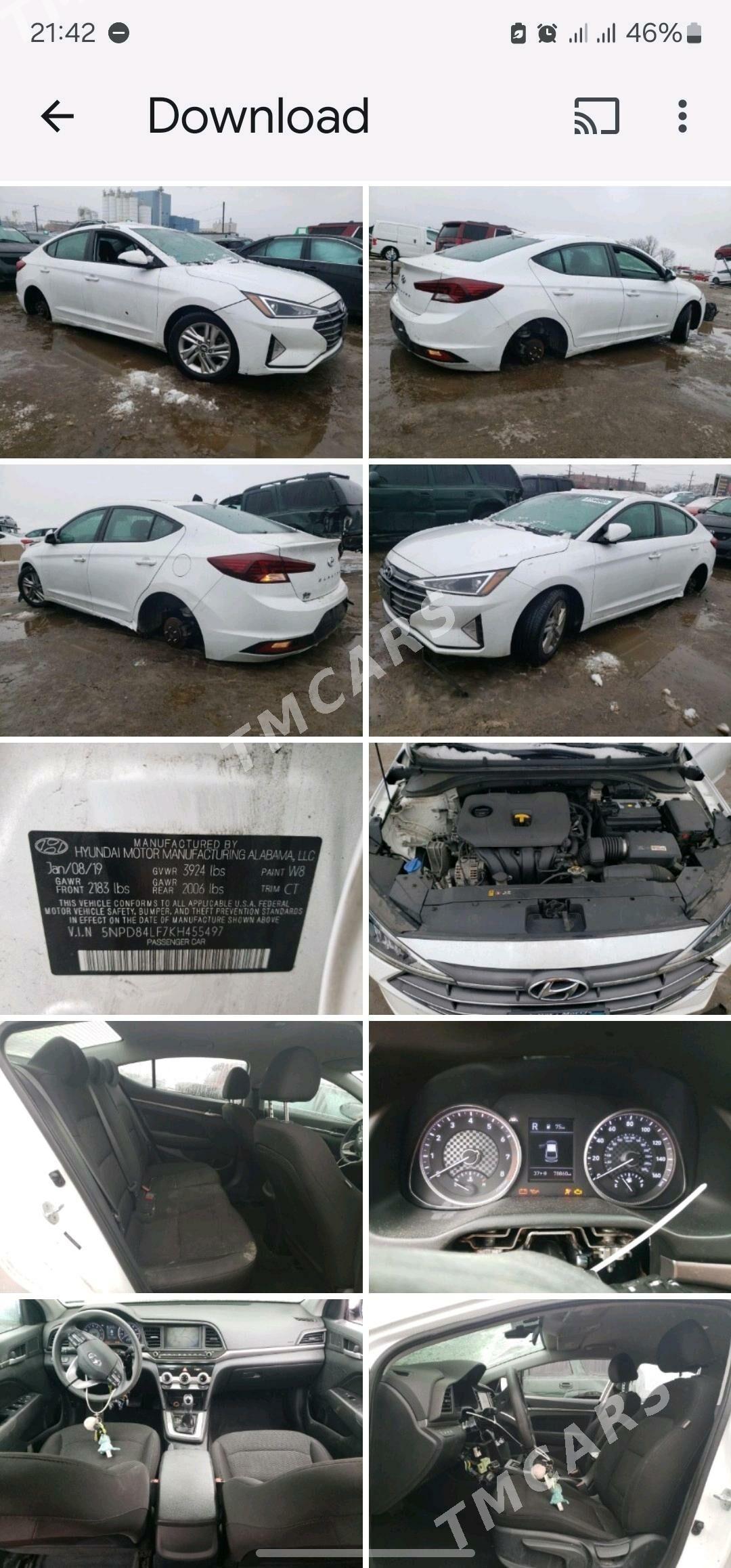 Hyundai Elantra 2019 - 215 000 TMT - Aşgabat - img 6
