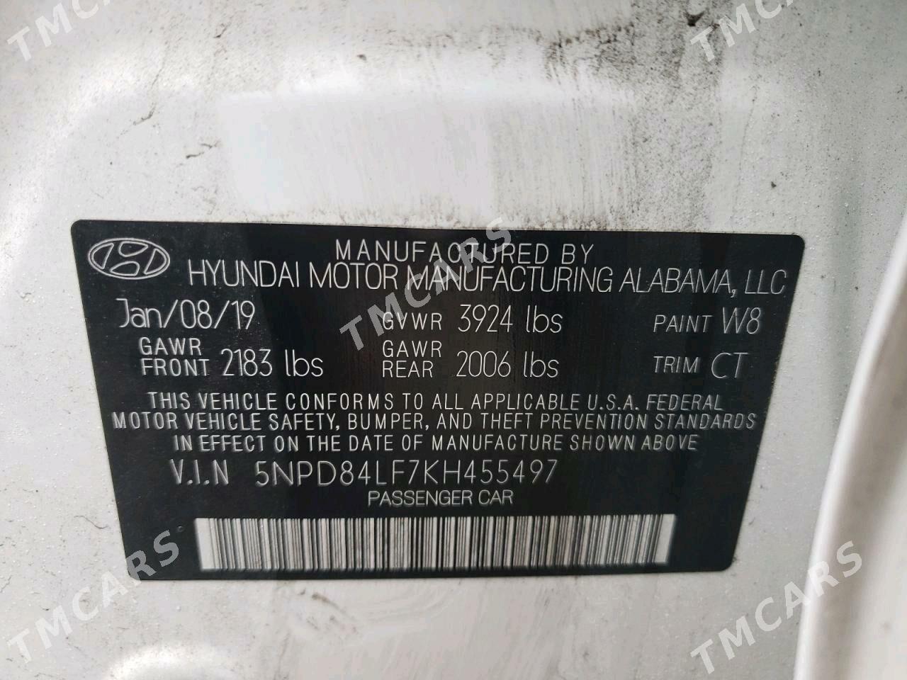 Hyundai Elantra 2019 - 215 000 TMT - Aşgabat - img 7