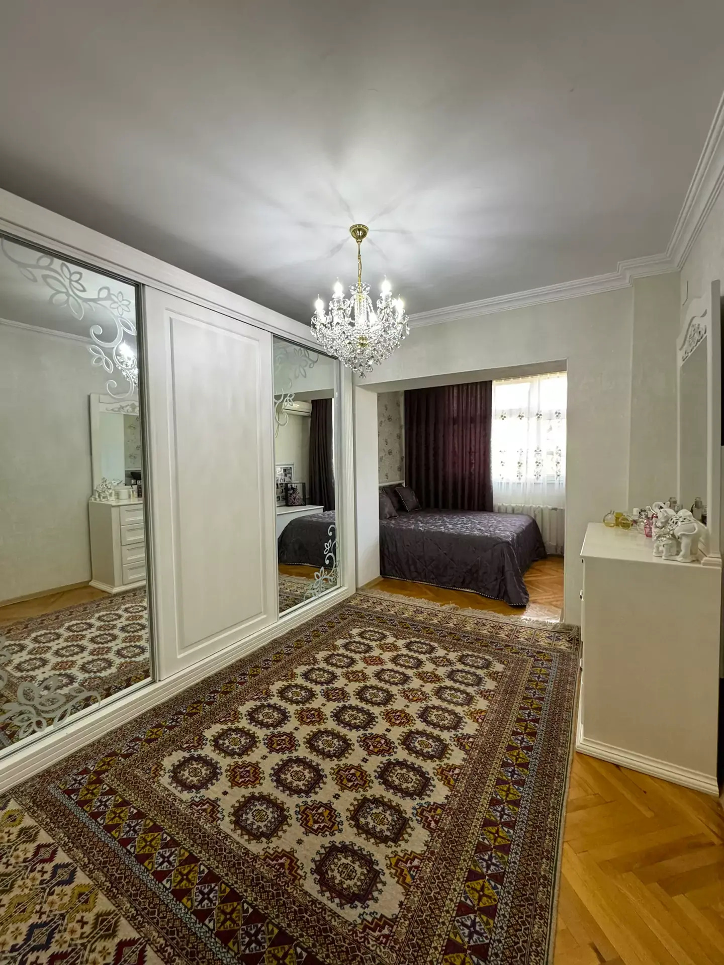 Центр  2 в 3 Ком. 3 этаж  86м² - Türkmenbaşy şaýoly - img 3