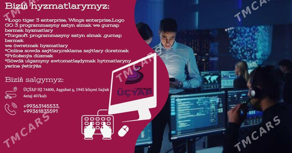 Logo tiger Garaşaryna ERP Saýt - Ашхабад - img 1