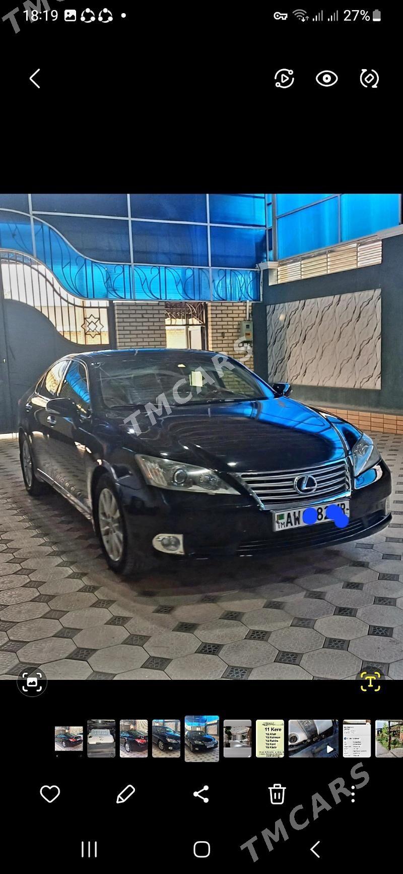 Lexus ES 350 2011 - 240 000 TMT - Мары - img 2