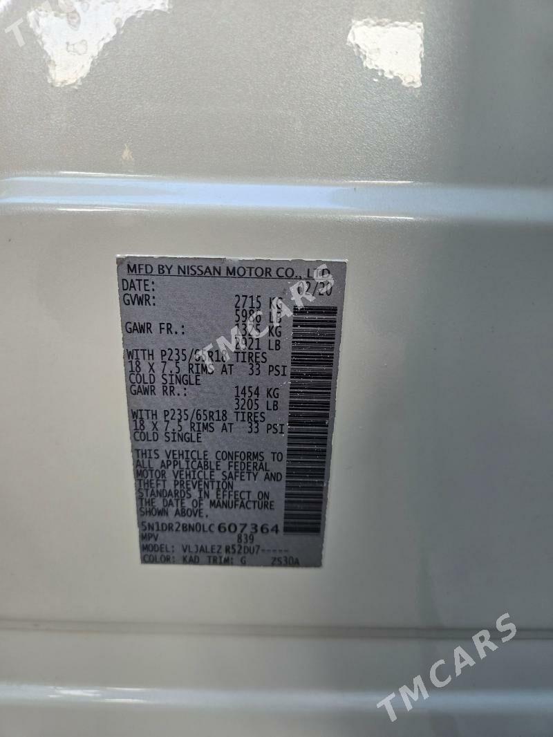 Nissan Pathfinder 2020 - 255 000 TMT - Mary - img 5