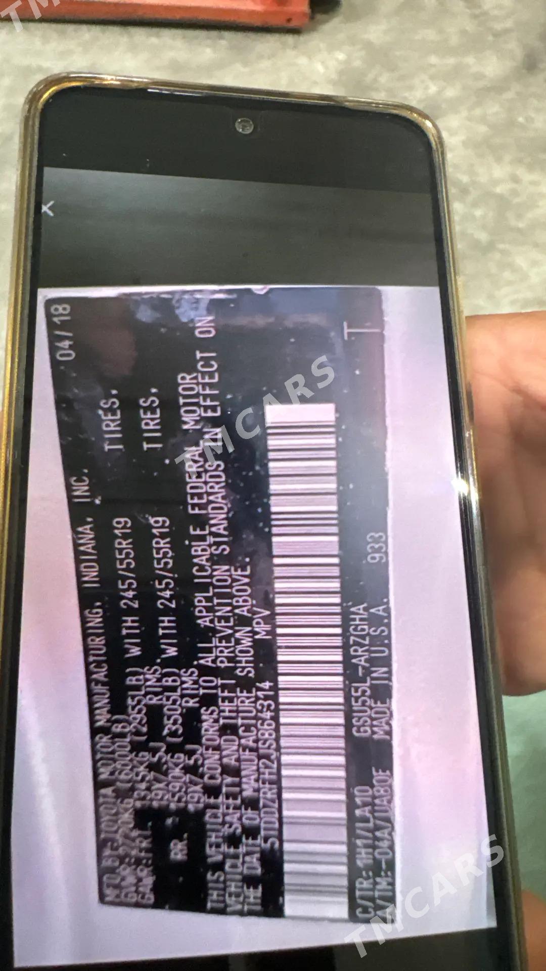 Toyota Highlander 2018 - 460 000 TMT - Mary - img 2
