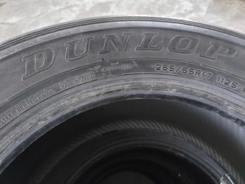 265 65 17 Dunlop Japan 3 300 TMT - Büzmeýin - img 6