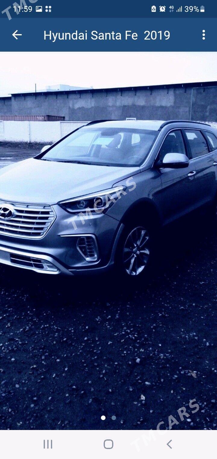 Hyundai Santa Fe 2019 - 275 000 TMT - Губадаг - img 2