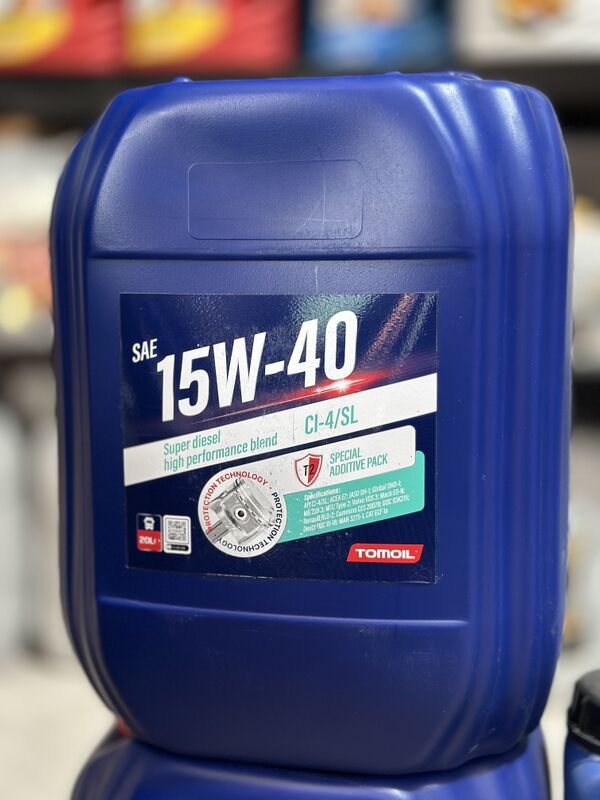 Tomoil 15w40 Dizel CI-4/SL 99 TMT - Ашхабад - img 4