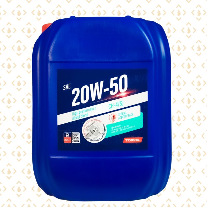 Tomoil 20w50 Dizel CH-4/SJ 99 TMT - Ашхабад - img 4