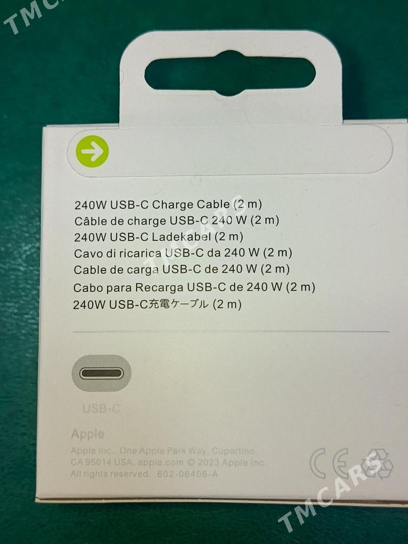 Kabel tayp-c - tayp-c  2m. - Ашхабад - img 2