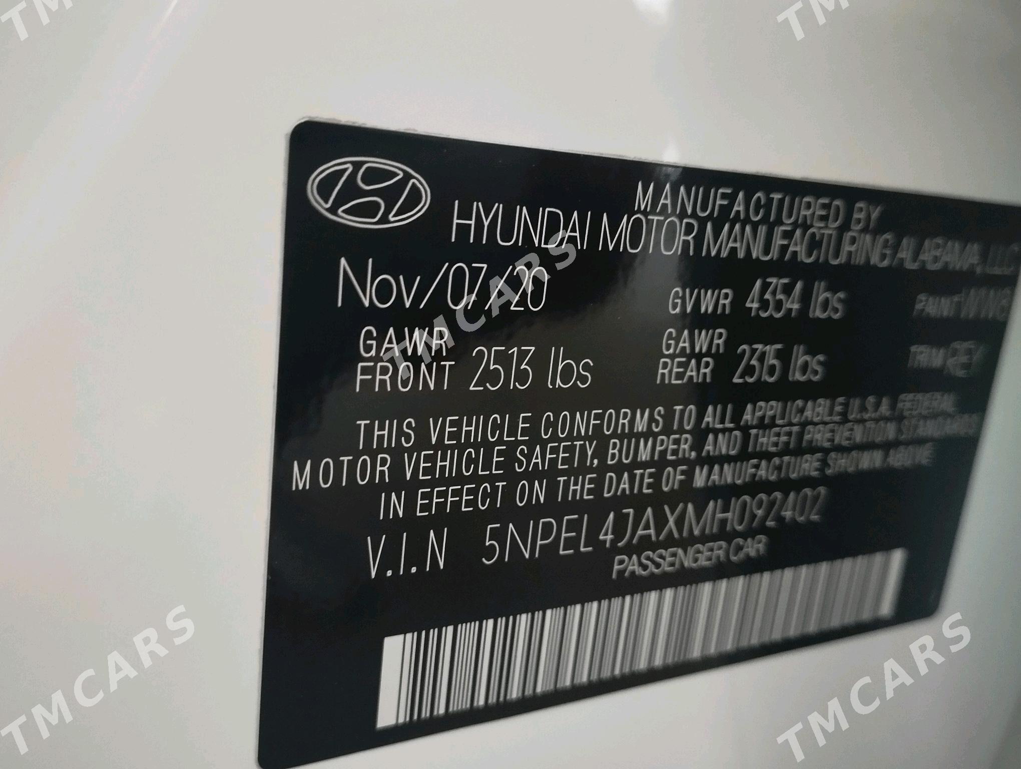 Hyundai Sonata 2020 - 275 000 TMT - Hitrowka - img 7