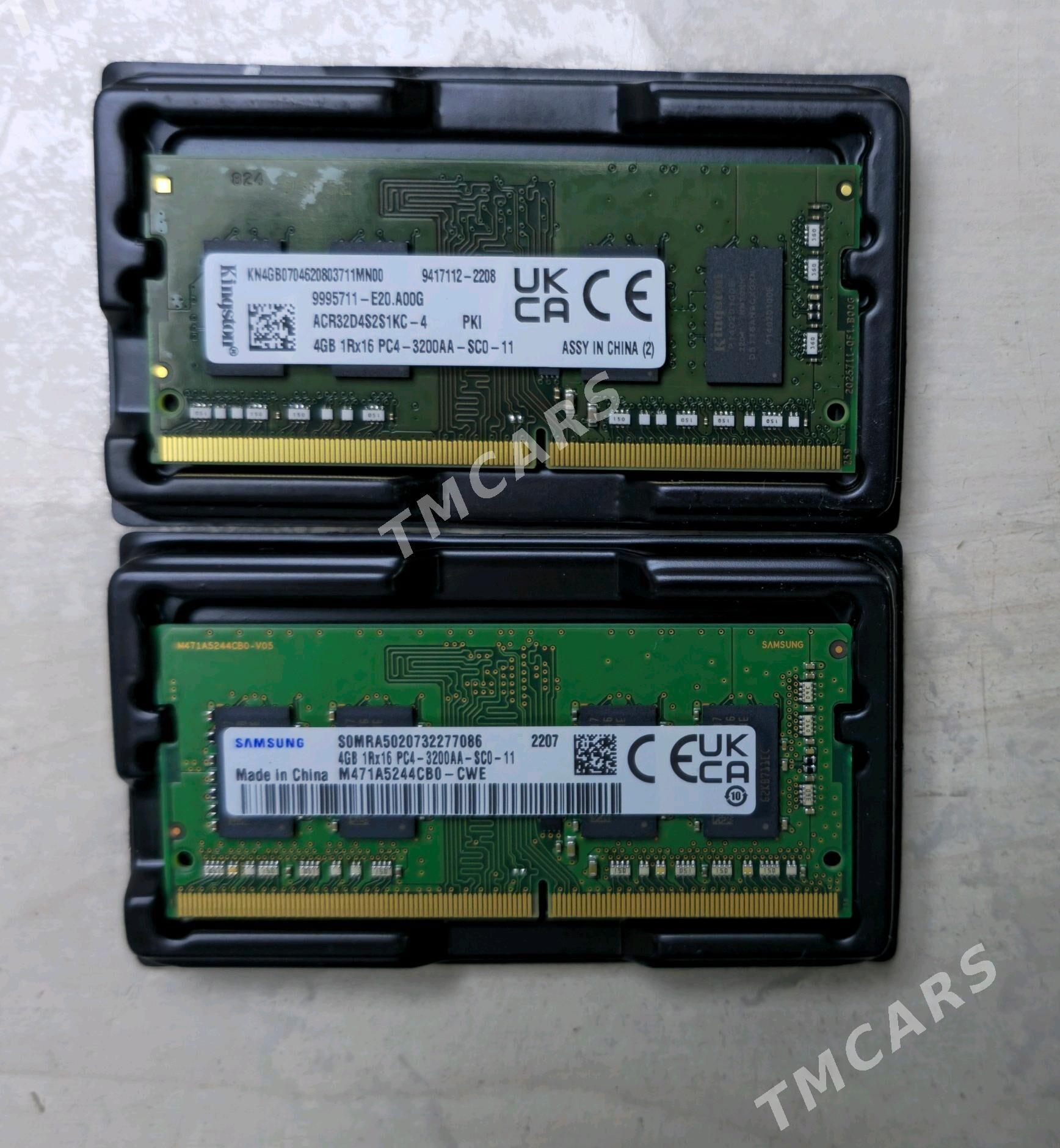 ddr4 4гб для ноутбука - Ашхабад - img 1