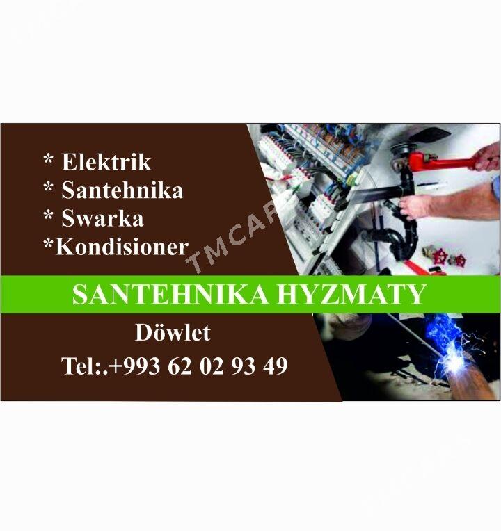 Remont santehnik elektrik kondisaner  kirmasyn boller - Ашхабад - img 1