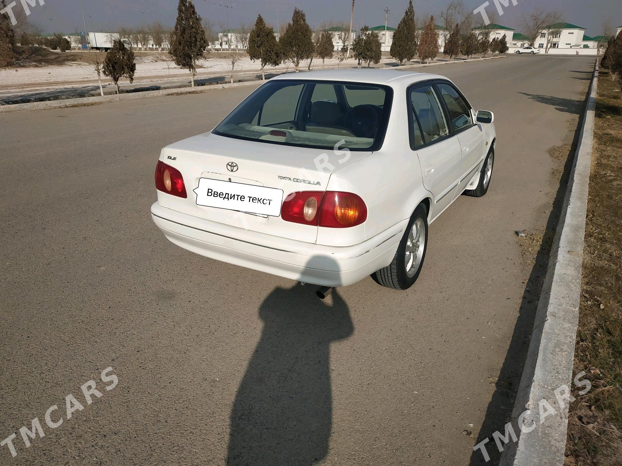 Toyota Corolla 2000 - 72 000 TMT - Бабадайхан - img 4