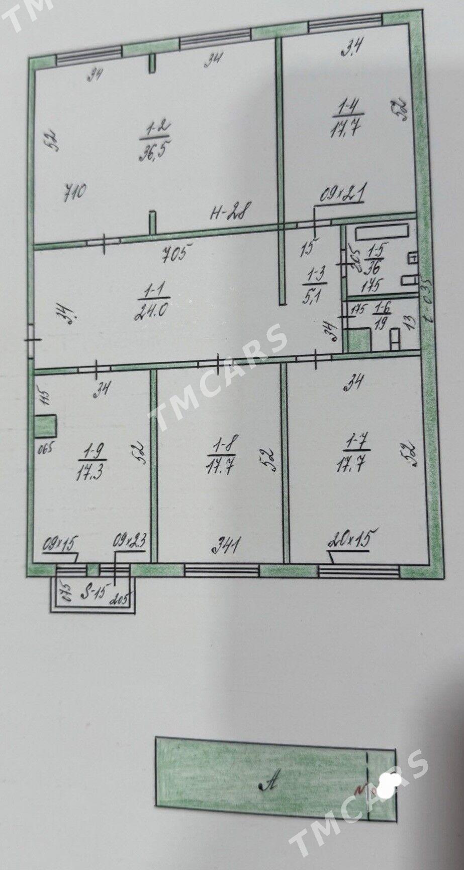 8мкр 4 этаж 4ком 145м² - 8 mkr - img 7