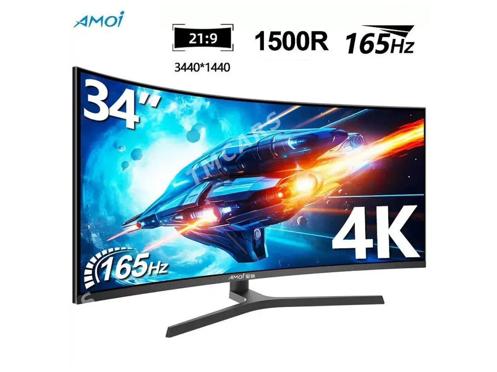 34" WQHD 165Hz Gaming monitor - Aşgabat - img 1